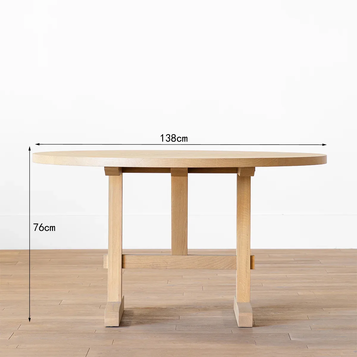 Medieval Style Solid Oak Round Dining Table French Retro Simple Table and Chair Combination Suitable for Family Dining Hotel Use
Medieval Style Solid Oak Round Dining Table French Retro Simple Table and Chair Combination Suitable for Family Dining Hotel Use