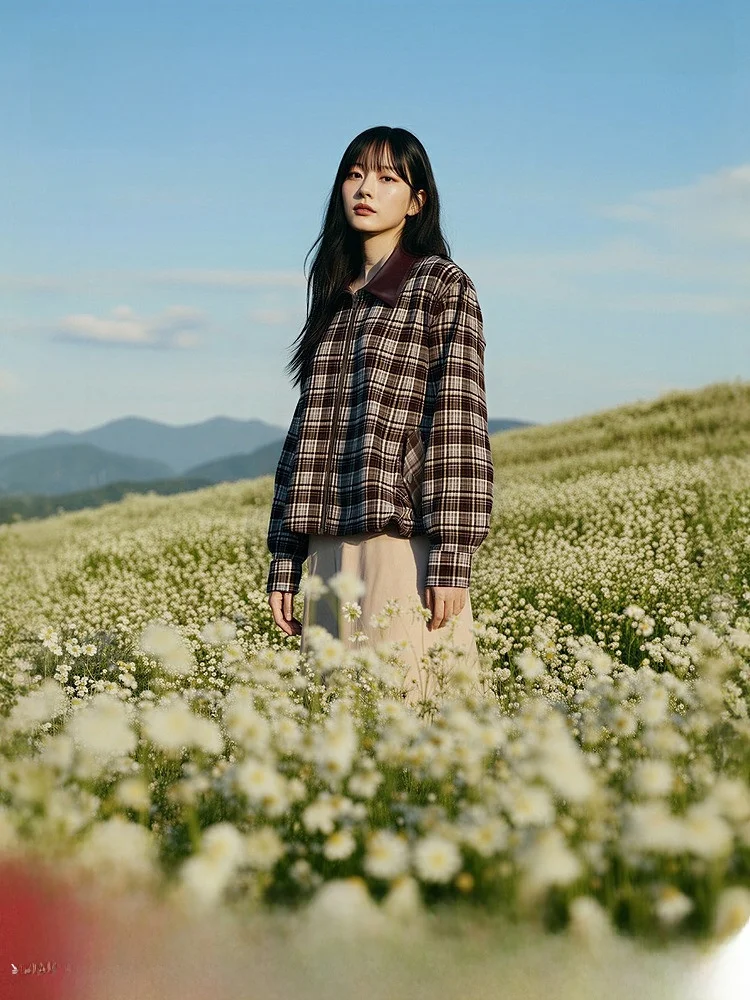 H&M Women's PU Leather Collar Lightweight Plaid Jaet Retro Sle Versatile Spring 2026 Faion Ladies ort Outerwear
H&M Women's PU Leather Collar Lightweight Plaid Jaet Retro Sle Versatile Spring 2026 Faion Ladies ort Outerwear