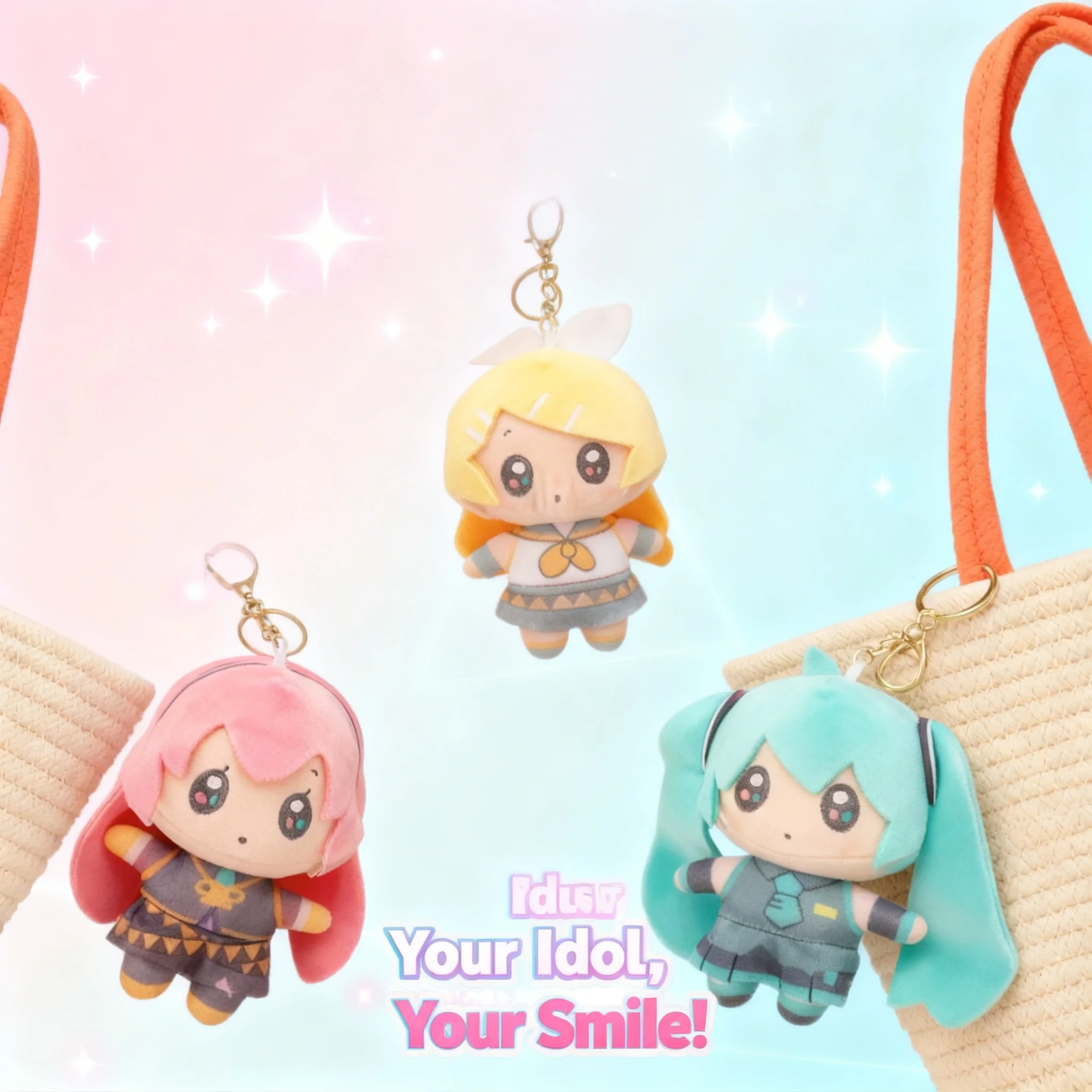 Mascot Plush Toy Cute Anime Character Keychain Cartoon Miku Hatsune Pendant Figure Doll Bag Charm Accessories For Fans Gifts
Mascot Plush Toy Cute Anime Character Keychain Cartoon Miku Hatsune Pendant Figure Doll Bag Charm Accessories For Fans Gifts
