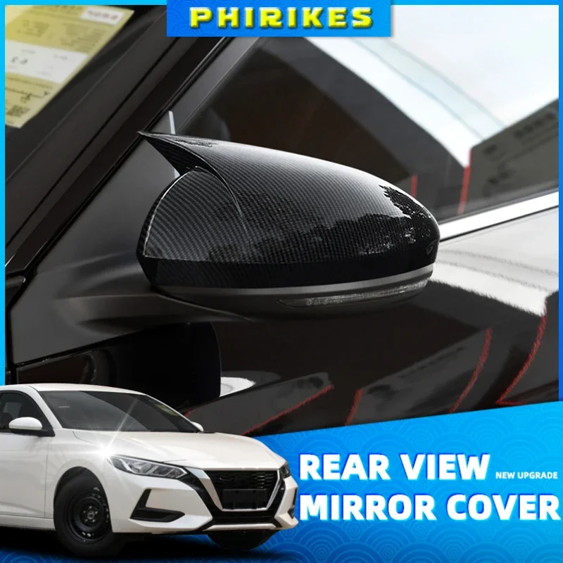 For Nissan Sylphy Sentra 2020 2021 Carbon Fibre Car Side Rearview Mirror Cover Trim Sticker Decorative Accessories
For Nissan Sylphy Sentra 2020 2021 Carbon Fibre Car Side Rearview Mirror Cover Trim Sticker Decorative Accessories