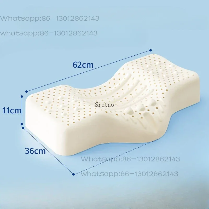 Natural Rubber Pillow Latex Cervical Spine Neck Pillows Butterfly Shape Protection Repair Sleep Aid Pillow almohadas para dormir
Natural Rubber Pillow Latex Cervical Spine Neck Pillows Butterfly Shape Protection Repair Sleep Aid Pillow almohadas para dormir