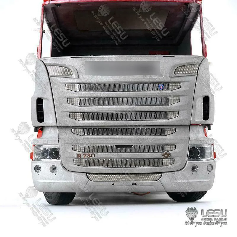 Metal RC Accessories LESU Front Face Net Bumper Set A for 1/14 RC Tamiyaya R730 Tractor Truck Remote Control Car Toys Model
Metal RC Accessories LESU Front Face Net Bumper Set A for 1/14 RC Tamiyaya R730 Tractor Truck Remote Control Car Toys Model