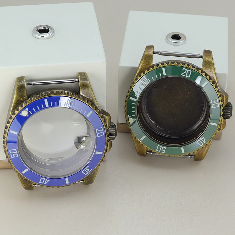 40mm Bronze Retro Case for Seiko NH35 NH36 NH34 NH38 Movement 20ATM Diving Watch SUB Case Ceramic Bezel Sapphire Glass 120clicks
40mm Bronze Retro Case for Seiko NH35 NH36 NH34 NH38 Movement 20ATM Diving Watch SUB Case Ceramic Bezel Sapphire Glass 120clicks