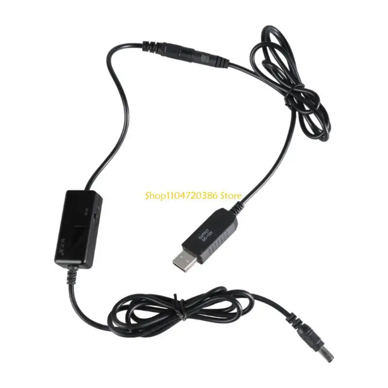 USB 5V3A to DC5.5x2.1mm 12V Power Supply Cable Line Adjust Cord Wire for Car DVRs, Navigation, LED Lights
USB 5V3A to DC5.5x2.1mm 12V Power Supply Cable Line Adjust Cord Wire for Car DVRs, Navigation, LED Lights