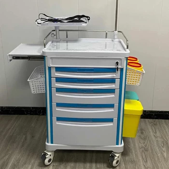 응급 처치 치료 간호 카트, 응급 처치 간호 약 배달 및 드레싱 변경, 마취 주입 뷰티 카