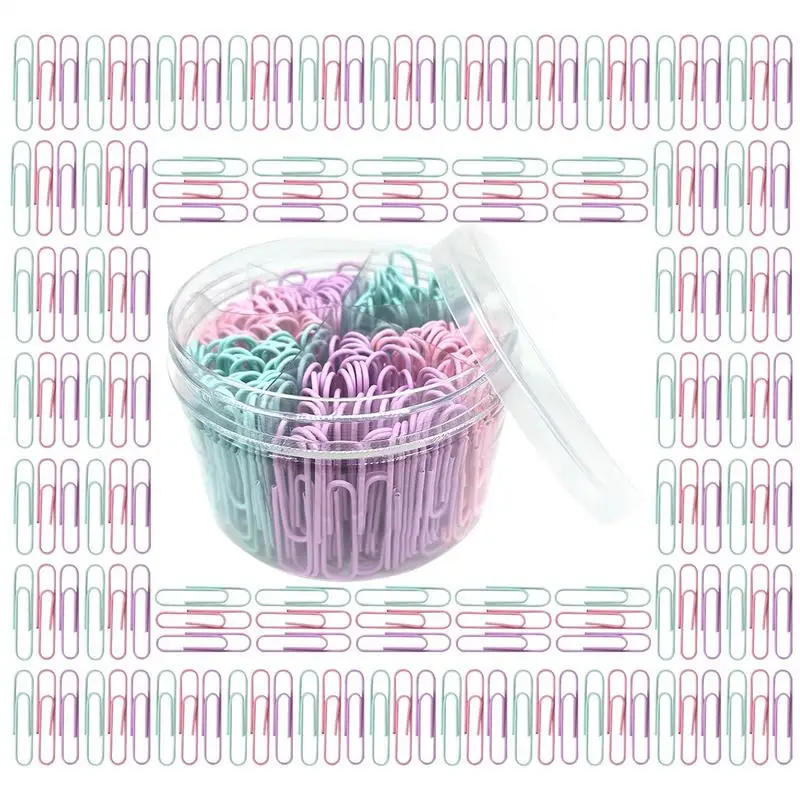 Pretty Paper Clips 50mm Paperclips Colored 300X Decorative Assorted Binder Clamps For Organizing Craft Women Kids Teaching
Pretty Paper Clips 50mm Paperclips Colored 300X Decorative Assorted Binder Clamps For Organizing Craft Women Kids Teaching