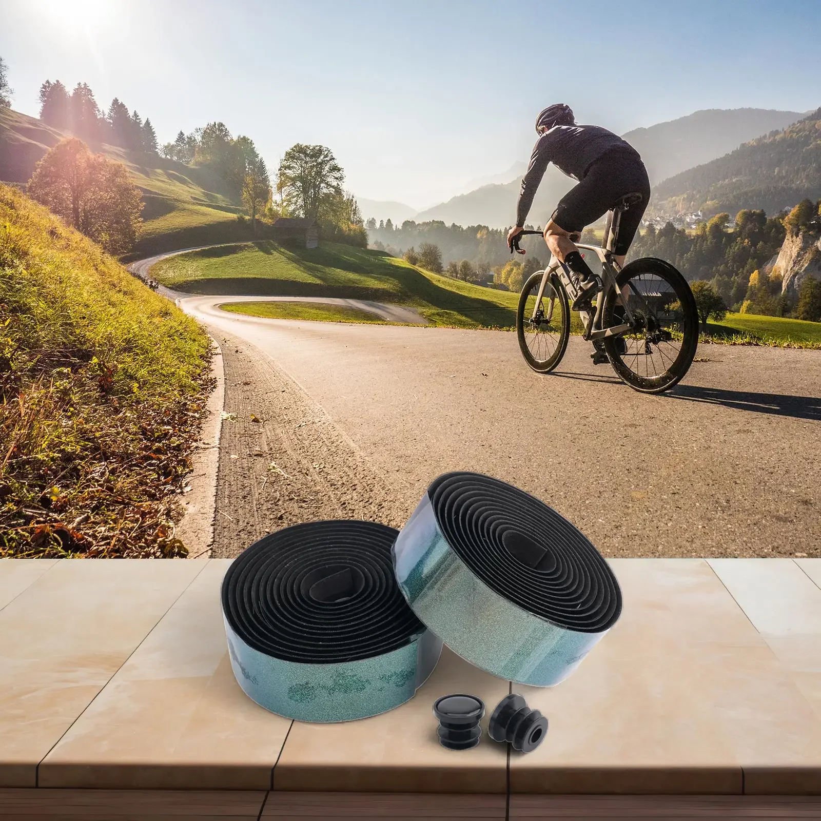 Metal Gradient Bar Tape Cycling Equipment Cycling Equipment Lightweight Metal Gradient Shiny Waterproof Applicable
Metal Gradient Bar Tape Cycling Equipment Cycling Equipment Lightweight Metal Gradient Shiny Waterproof Applicable