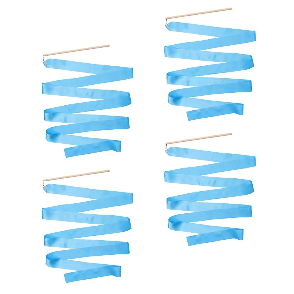 4 Pcs Wide Dance Ribbons Kids Gymnastics Streamer Props Silk Handheld Performance Rhythm Toddler Colorful Durable Training
4 Pcs Wide Dance Ribbons Kids Gymnastics Streamer Props Silk Handheld Performance Rhythm Toddler Colorful Durable Training