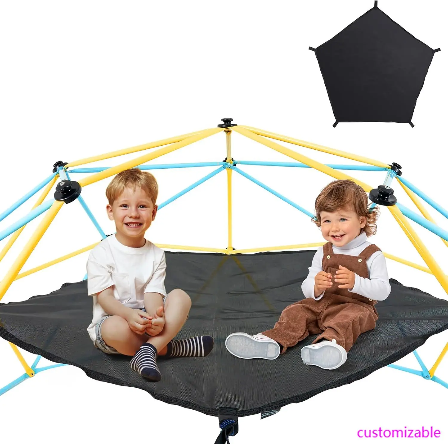 Dome Climber Hammock, Climbing Dome Hammock Suitable for 10ft Dome Climbing, Load-Bearing 350 Pounds, Pentagon Jungle
Dome Climber Hammock, Climbing Dome Hammock Suitable for 10ft Dome Climbing, Load-Bearing 350 Pounds, Pentagon Jungle