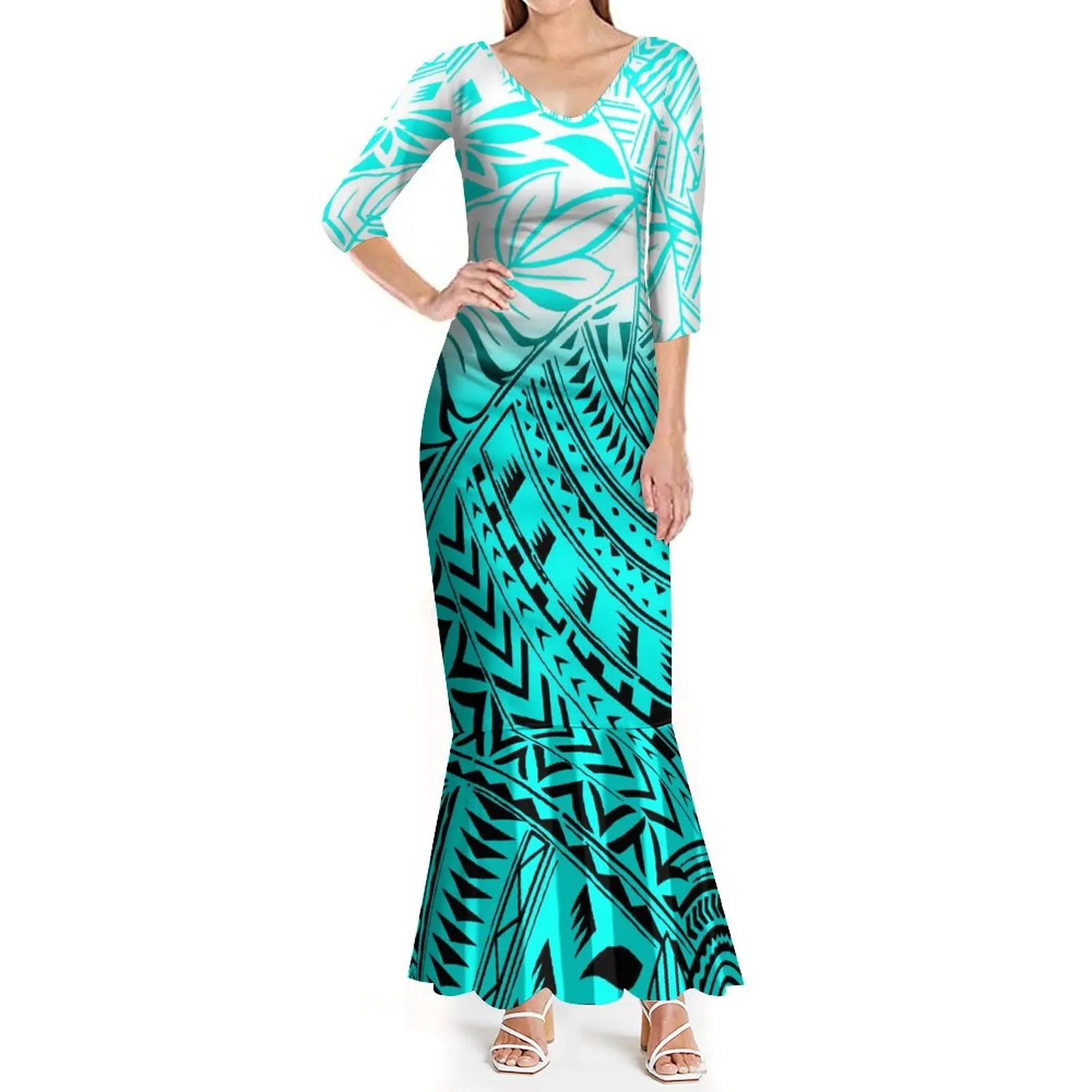 Women's Dress Custom Tribal Ethnic Style Custom Pattern New Banquet High-Quality Dress Polynesian Fashion Women's Dress
Women's Dress Custom Tribal Ethnic Style Custom Pattern New Banquet High-Quality Dress Polynesian Fashion Women's Dress