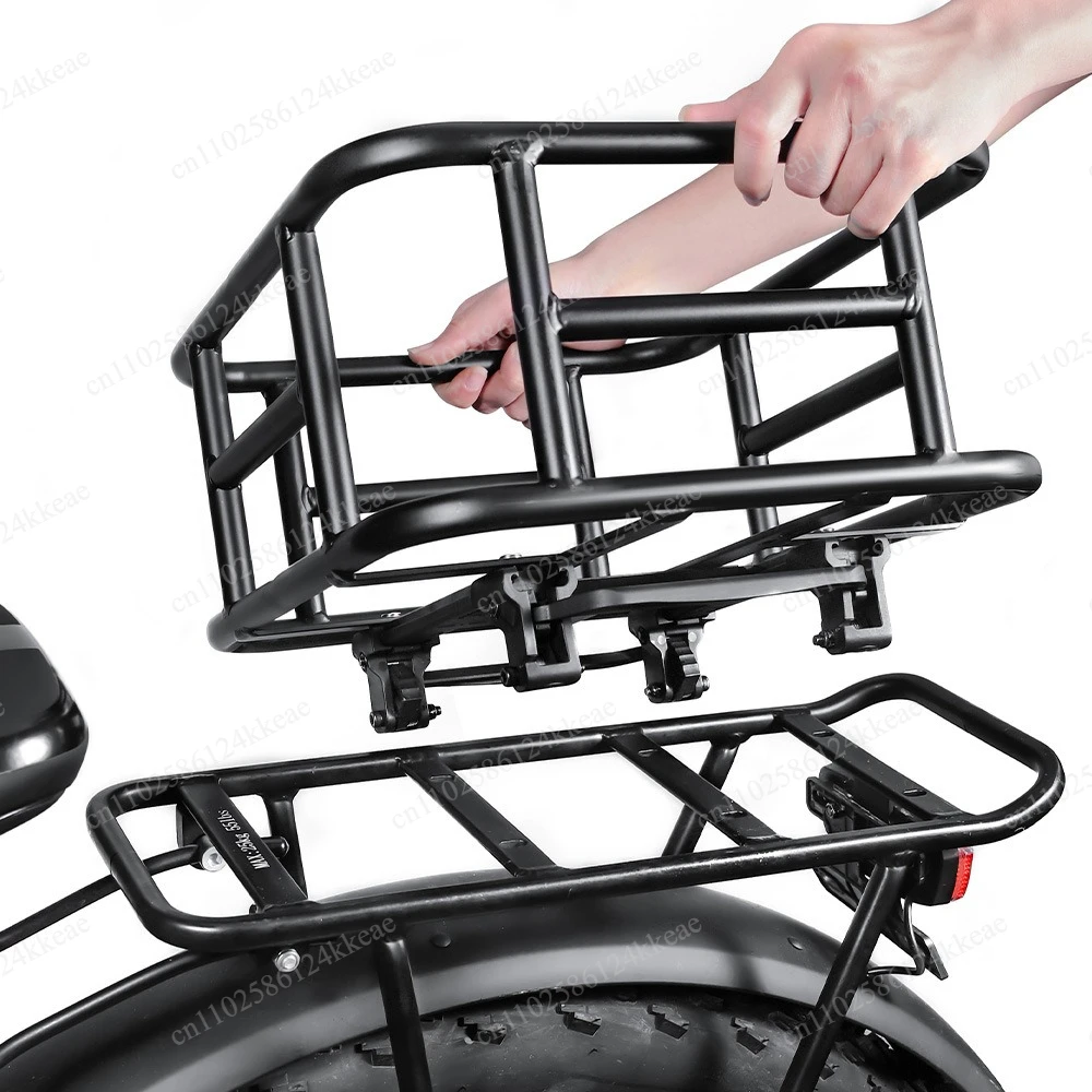 12-Hole Quick Release Bicycle Basket Rear Shelf Front Basket Electric Vehicle Basket
12-Hole Quick Release Bicycle Basket Rear Shelf Front Basket Electric Vehicle Basket
