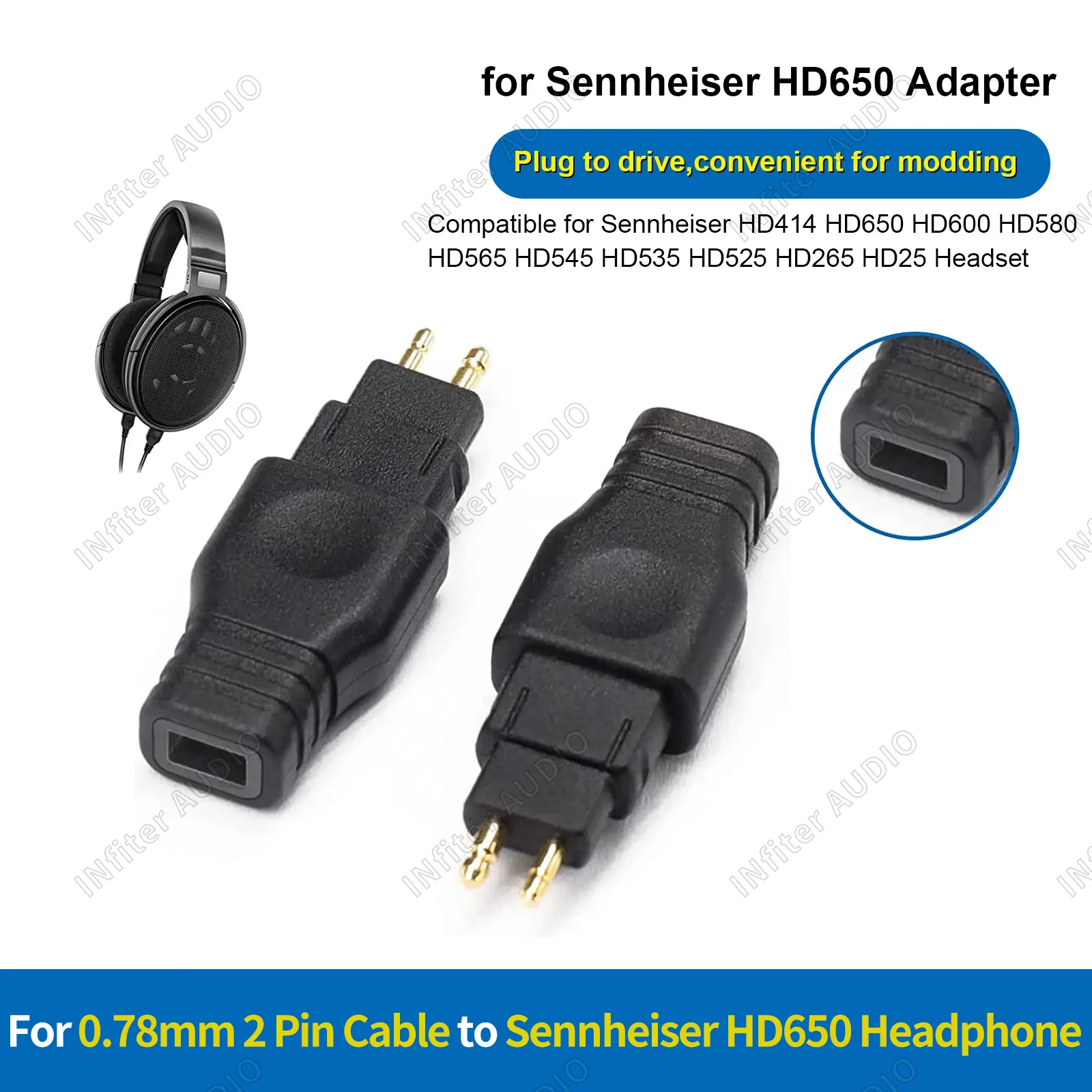 Адаптер с 0,78 на hd650 hd600 на 2pin hd600 mmcx hd600 адаптер 0,78 мм 2-контактный кабель-адаптер для Sennheiser HD414 HD650 HD600 HD580
Адаптер с 0,78 на hd650 hd600 на 2pin hd600 mmcx hd600 адаптер 0,78 мм 2-контактный кабель-адаптер для Sennheiser HD414 HD650 HD600 HD580