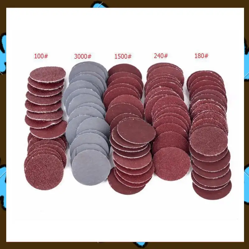 Promotion! 1 Inch 500 Pcs Sanding Discs Pad Kit Round Sandpaper Hook Loop Sander Backer
Promotion! 1 Inch 500 Pcs Sanding Discs Pad Kit Round Sandpaper Hook Loop Sander Backer