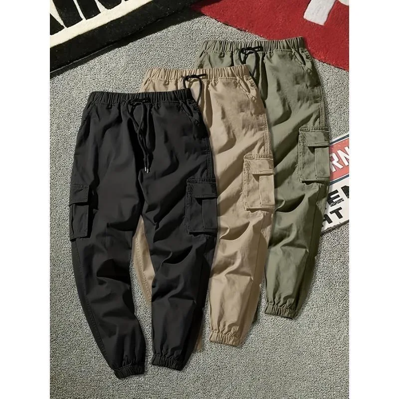 Men's Casual Cargo Pants Straight Leg Neutral Style for Spring Season Other Material 100% Comfortable Long Pants
Men's Casual Cargo Pants Straight Leg Neutral Style for Spring Season Other Material 100% Comfortable Long Pants