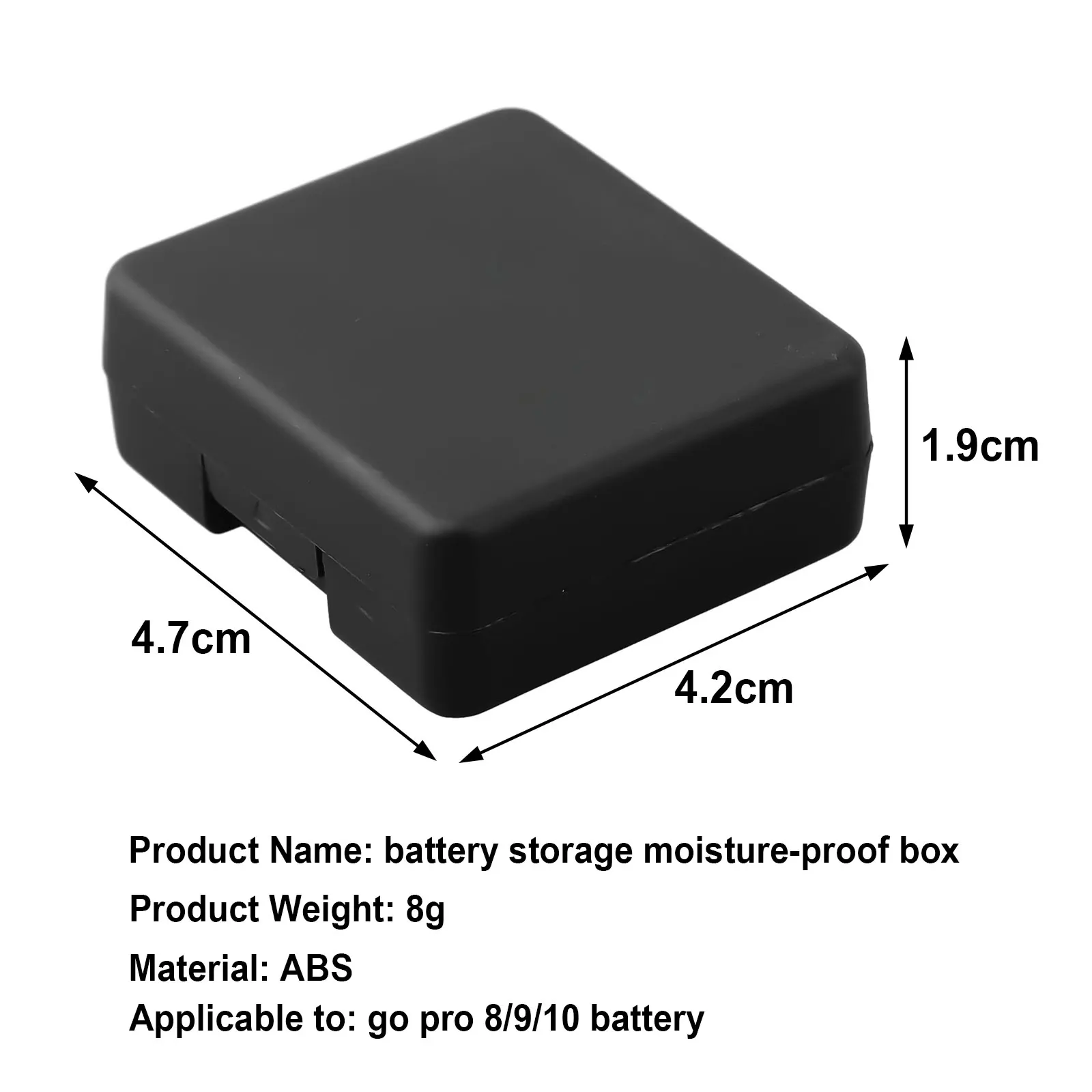 Plastic Protective Storage Battery Box Action Camera Accessories Memory Card Storage Box For Hero 9/8/7/6/5/4/3 Battery
Plastic Protective Storage Battery Box Action Camera Accessories Memory Card Storage Box For Hero 9/8/7/6/5/4/3 Battery