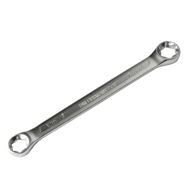 1Pcs Star Double-ended Hexagon Socket E-Torx Box Ring Wrench Spanner E-type Tools E6-E8-E10-E12-E14-E18-E20-E24
1Pcs Star Double-ended Hexagon Socket E-Torx Box Ring Wrench Spanner E-type Tools E6-E8-E10-E12-E14-E18-E20-E24