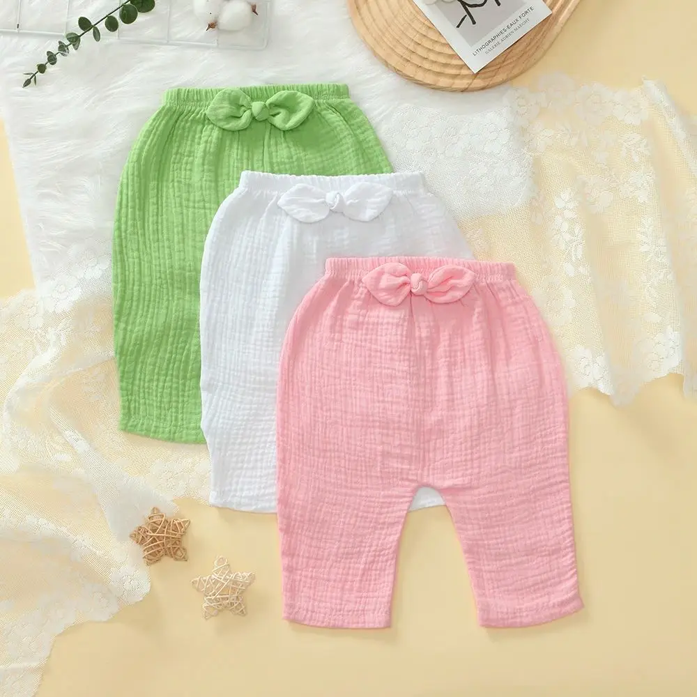 3 пары свободных штанишек-леггинсов для малышей, мягкие хлопковые леггинсы для мальчиков и девочек, с милым бантом и однотонные
3 пары свободных штанишек-леггинсов для малышей, мягкие хлопковые леггинсы для мальчиков и девочек, с милым бантом и однотонные