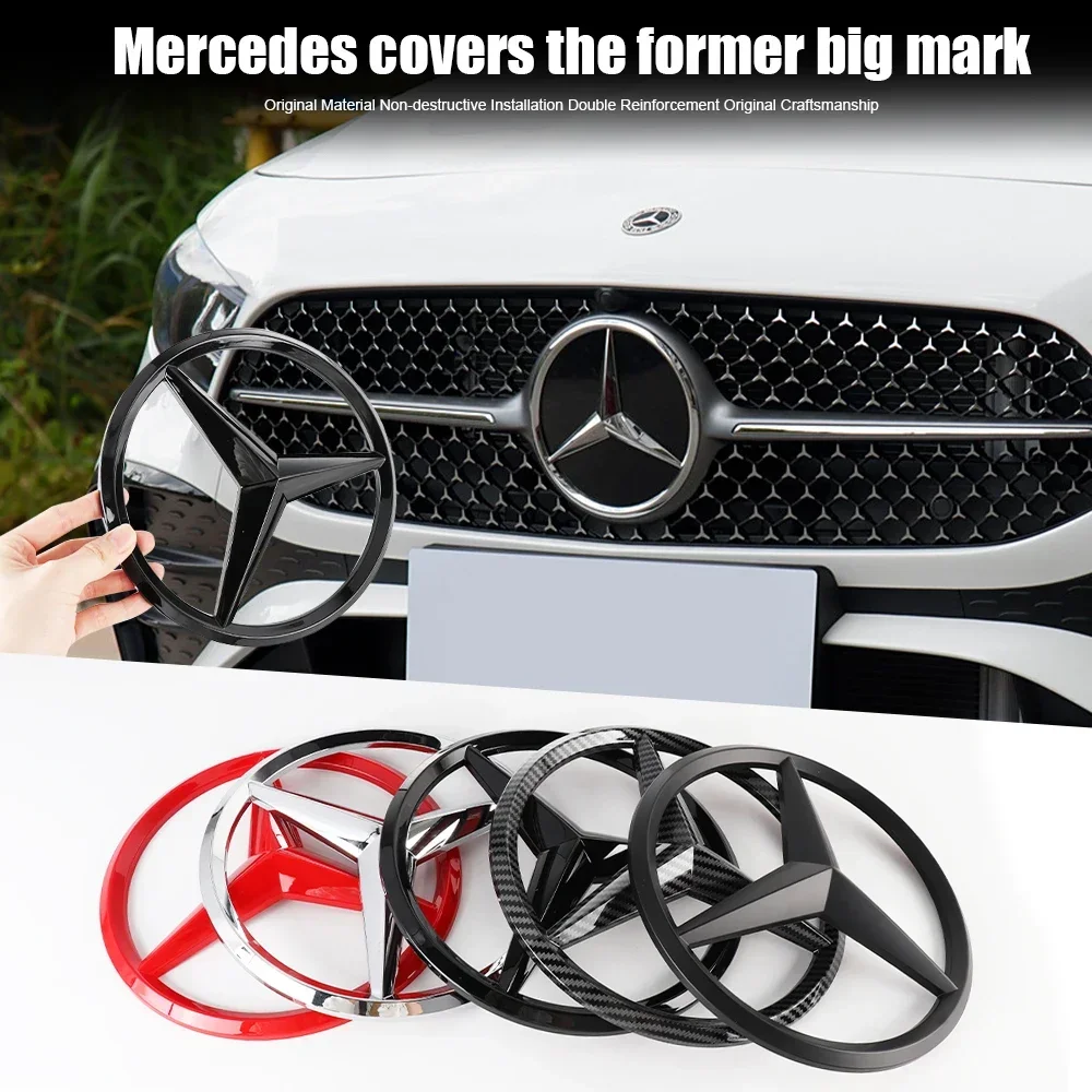1pc 188mm/210mm ABS Car Front Grille Badge Decal Cover Emblem For Benz W204 W205 W210 W211 W212 W213 A/C/E/S class/CLA/GLA GLC
1pc 188mm/210mm ABS Car Front Grille Badge Decal Cover Emblem For Benz W204 W205 W210 W211 W212 W213 A/C/E/S class/CLA/GLA GLC