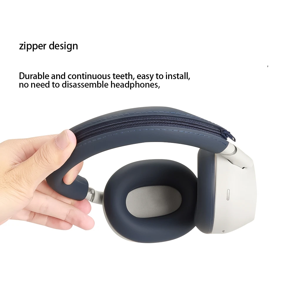 Soft Earphone Shell Cover, Head Beam Frame Protective Sleeve for Sony WH-1000XM6 Headset
Soft Earphone Shell Cover, Head Beam Frame Protective Sleeve for Sony WH-1000XM6 Headset