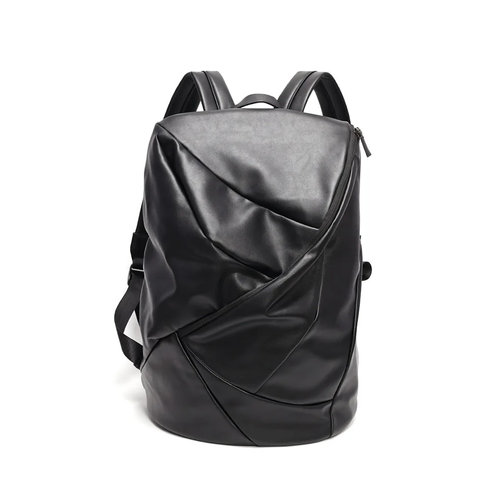 European And American Fashion High-end Patent Leather Glossy Pleated Women's Bag Large Capacity Outdoor Travel Computer Backpack
European And American Fashion High-end Patent Leather Glossy Pleated Women's Bag Large Capacity Outdoor Travel Computer Backpack