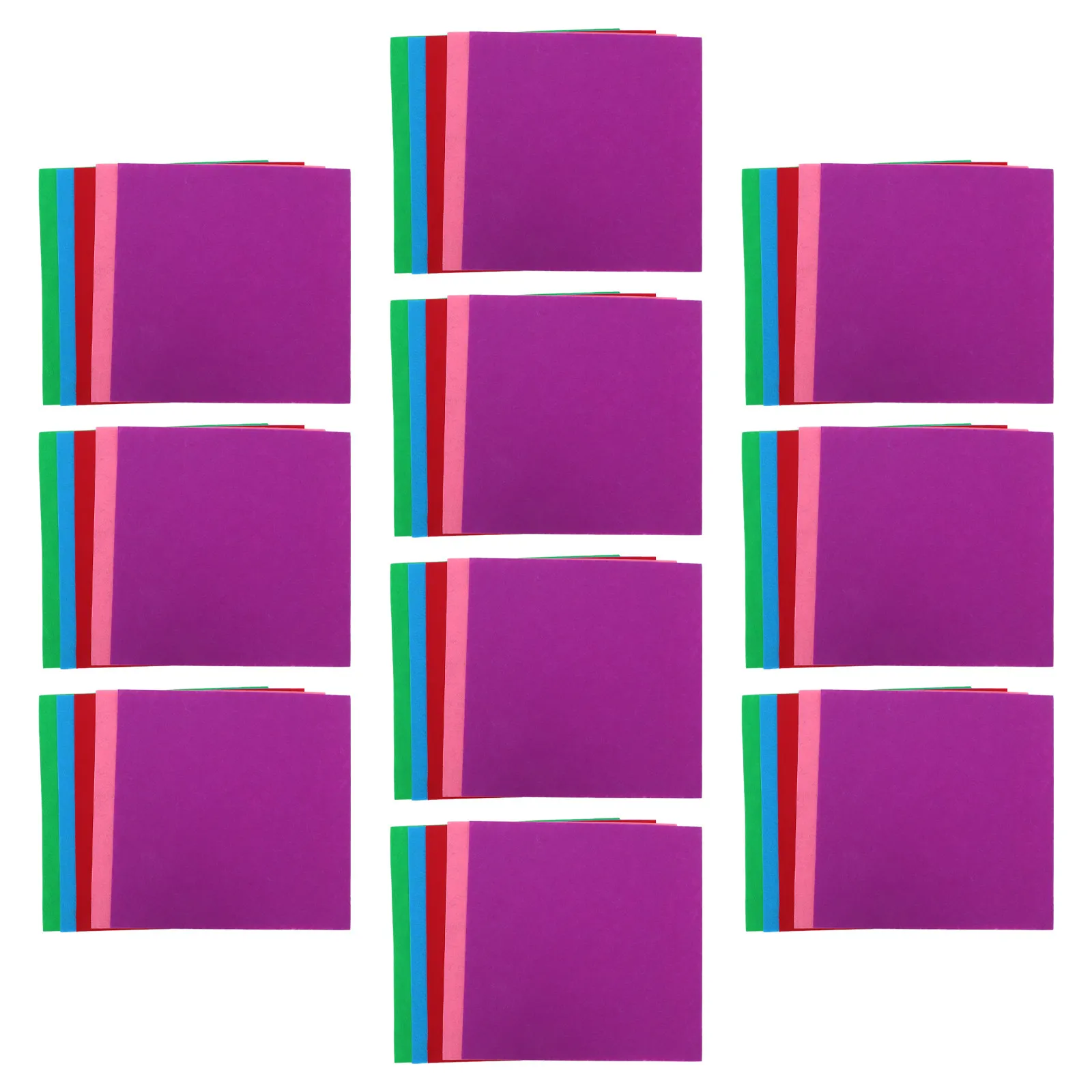 50Pcs Felt Sheets Multi Color 12x12 Craft Fabric Assorted Colors Thick Stiff Felt for Patchwork Sewing DIY Crafts Embroidery
50Pcs Felt Sheets Multi Color 12x12 Craft Fabric Assorted Colors Thick Stiff Felt for Patchwork Sewing DIY Crafts Embroidery