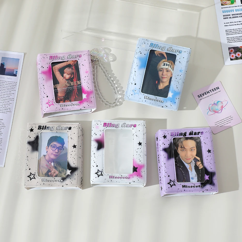 Kawaii Star Series Kpop Photo держатель для карт Idol Photo Protective Display Photocard Protective Holder
Kawaii Star Series Kpop Photo держатель для карт Idol Photo Protective Display Photocard Protective Holder