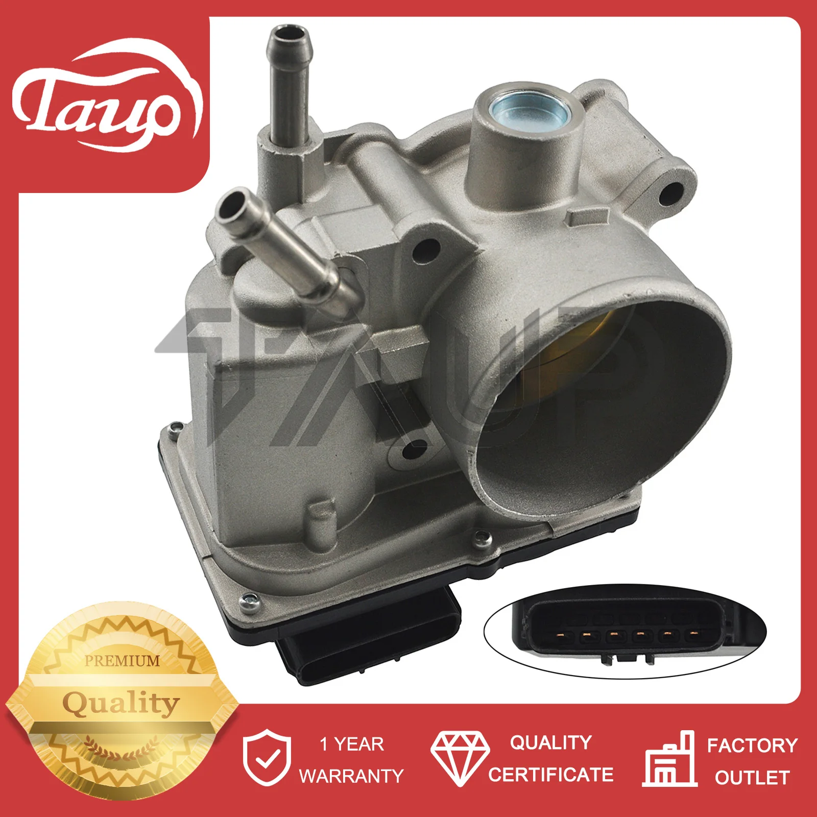 22030-0D031 22030-22040 22030-22041 Throttle Valve Compatible with TOYOTA AVENSIS COROLLA Verso L4 1.6L 2004-2009
22030-0D031 22030-22040 22030-22041 Throttle Valve Compatible with TOYOTA AVENSIS COROLLA Verso L4 1.6L 2004-2009