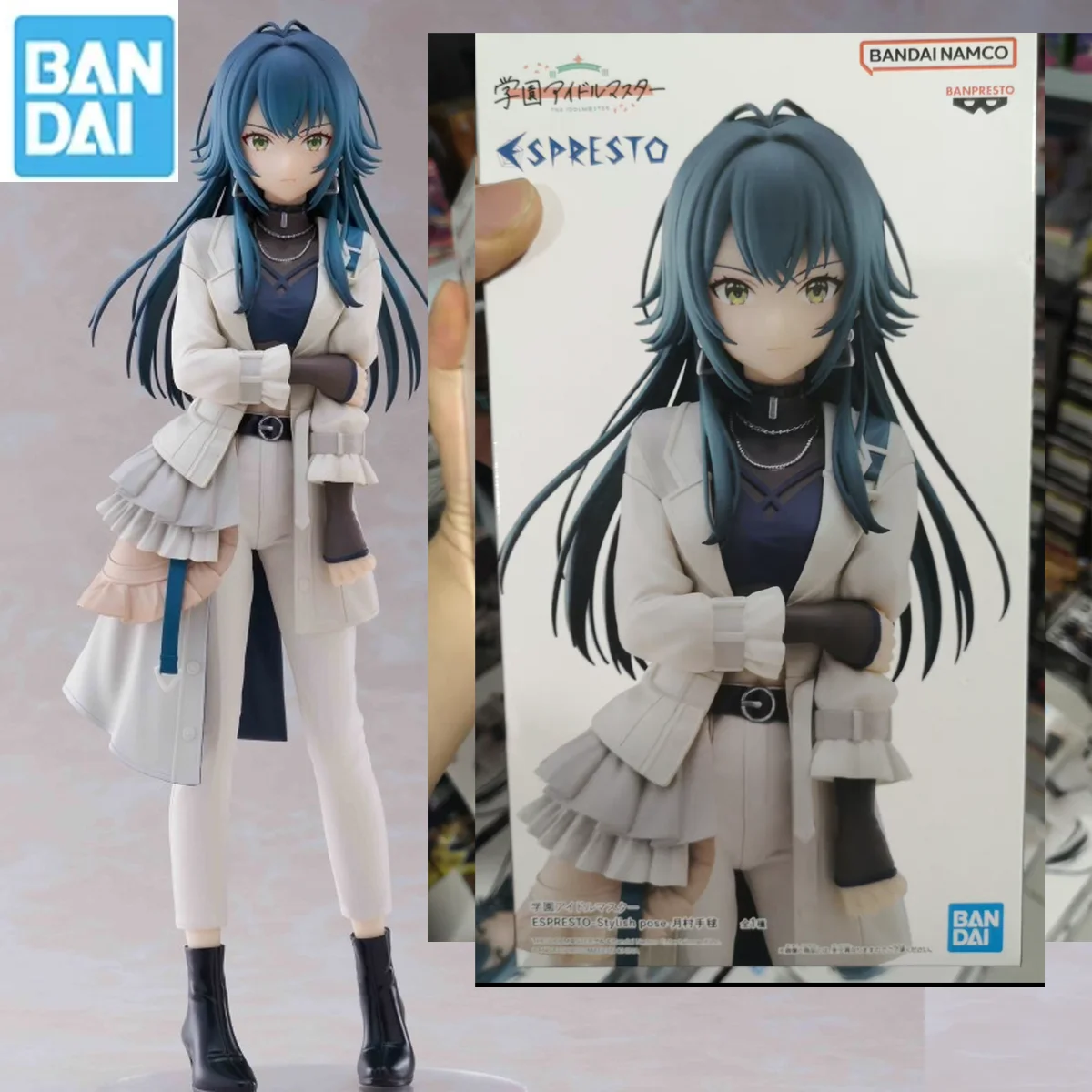 Bandai оригинальные Banpresto ESPRESTO The Idolm Star 22 см фигурки игрушки для детей подарки куклы 
Bandai оригинальные Banpresto ESPRESTO The Idolm Star 22 см фигурки игрушки для детей подарки куклы