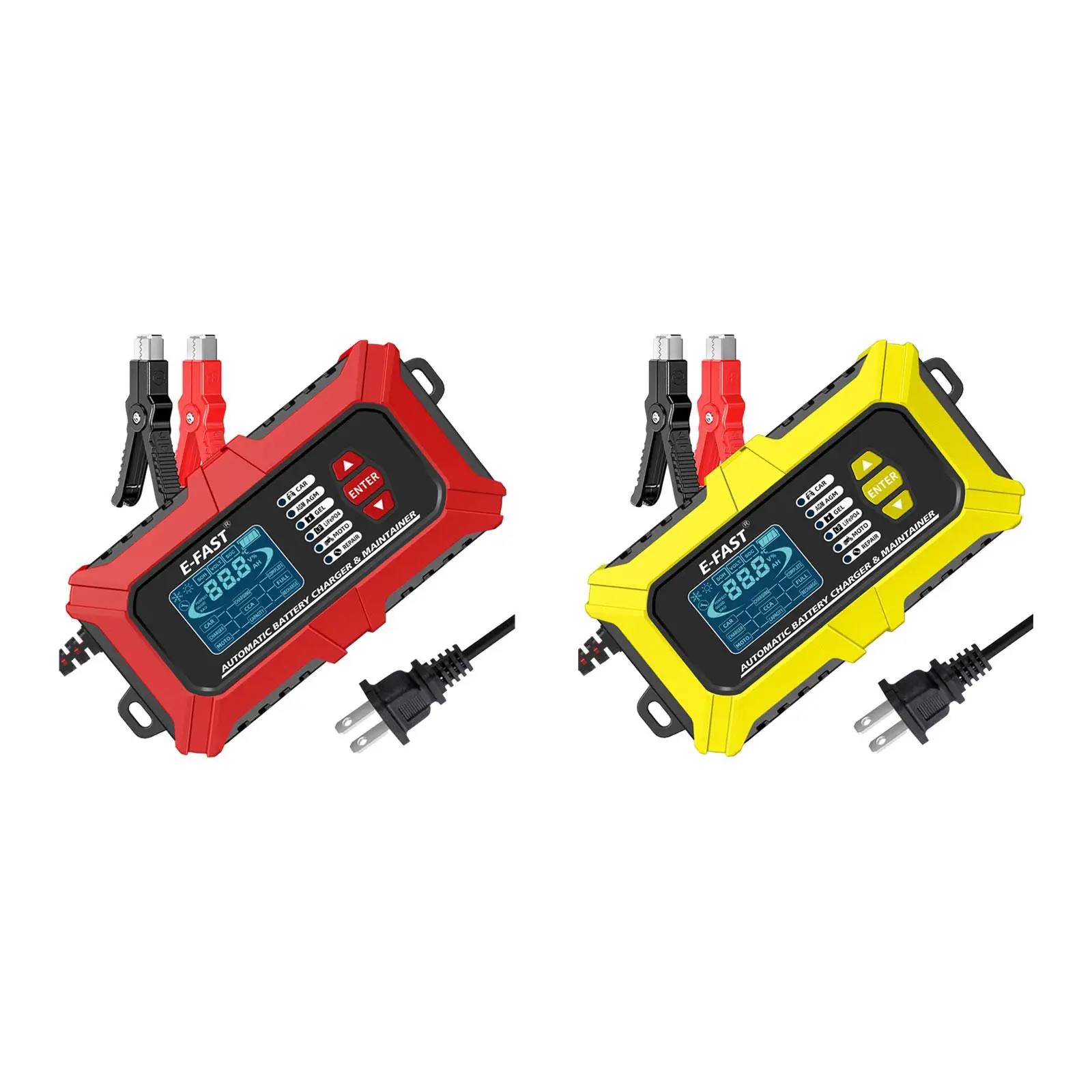 2 in 1 Battery Tester Voltage Test Analyzer LCD Display for Engineering Vehicle Motorcycle Electric Vehicle Car Small Truck
2 in 1 Battery Tester Voltage Test Analyzer LCD Display for Engineering Vehicle Motorcycle Electric Vehicle Car Small Truck