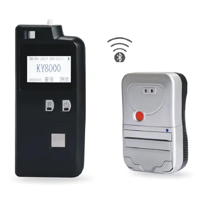 KY8000 Smart Health Alcohol Analyzer Mobile Phone Size Breathing Alcohol Tester with Fuel Cell Sensor
KY8000 Smart Health Alcohol Analyzer Mobile Phone Size Breathing Alcohol Tester with Fuel Cell Sensor