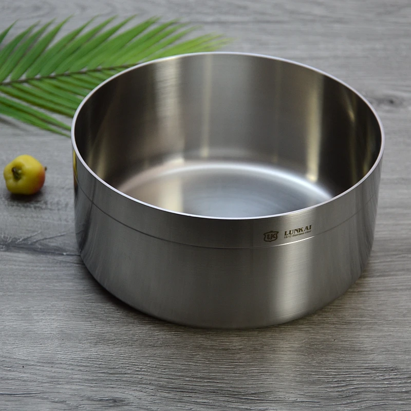 Thiened Food ade 304 Stainl Steel Basin Fruit Plate Soup ing Large Chien Hot Pot Basin Chinese Sle round ape
Thiened Food ade 304 Stainl Steel Basin Fruit Plate Soup ing Large Chien Hot Pot Basin Chinese Sle round ape