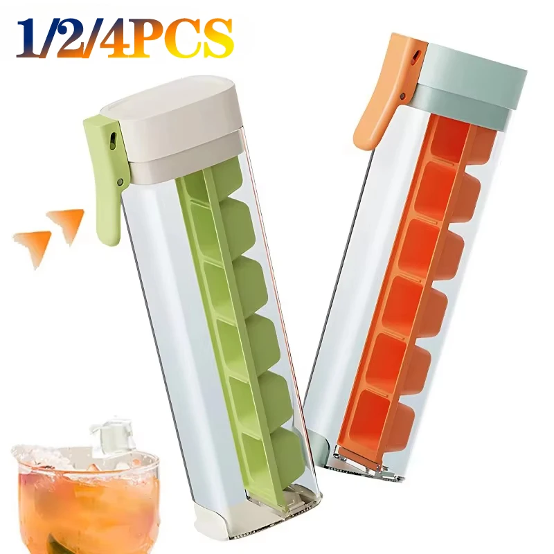 1/2/4PCS One-handed Pressing Ice Lattice Easy To Release Frozen 6 Compartments Home Creative Ice Mould Homemade Small Ice Moulds
1/2/4PCS One-handed Pressing Ice Lattice Easy To Release Frozen 6 Compartments Home Creative Ice Mould Homemade Small Ice Moulds