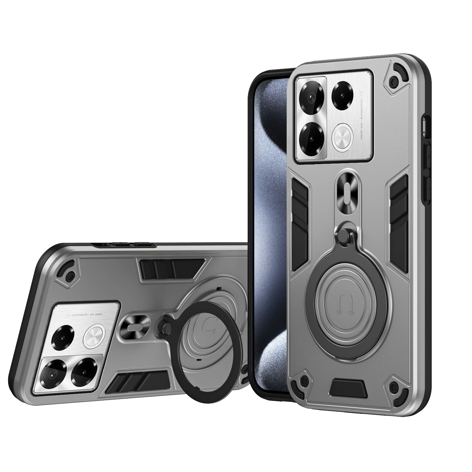 Case For Infinix Note 40 Pro 4G Luxury Armor 360° Rotating Stand Magnetic Cover For Infinix Note 40 Pro 4G Shockproof Funda
Case For Infinix Note 40 Pro 4G Luxury Armor 360° Rotating Stand Magnetic Cover For Infinix Note 40 Pro 4G Shockproof Funda