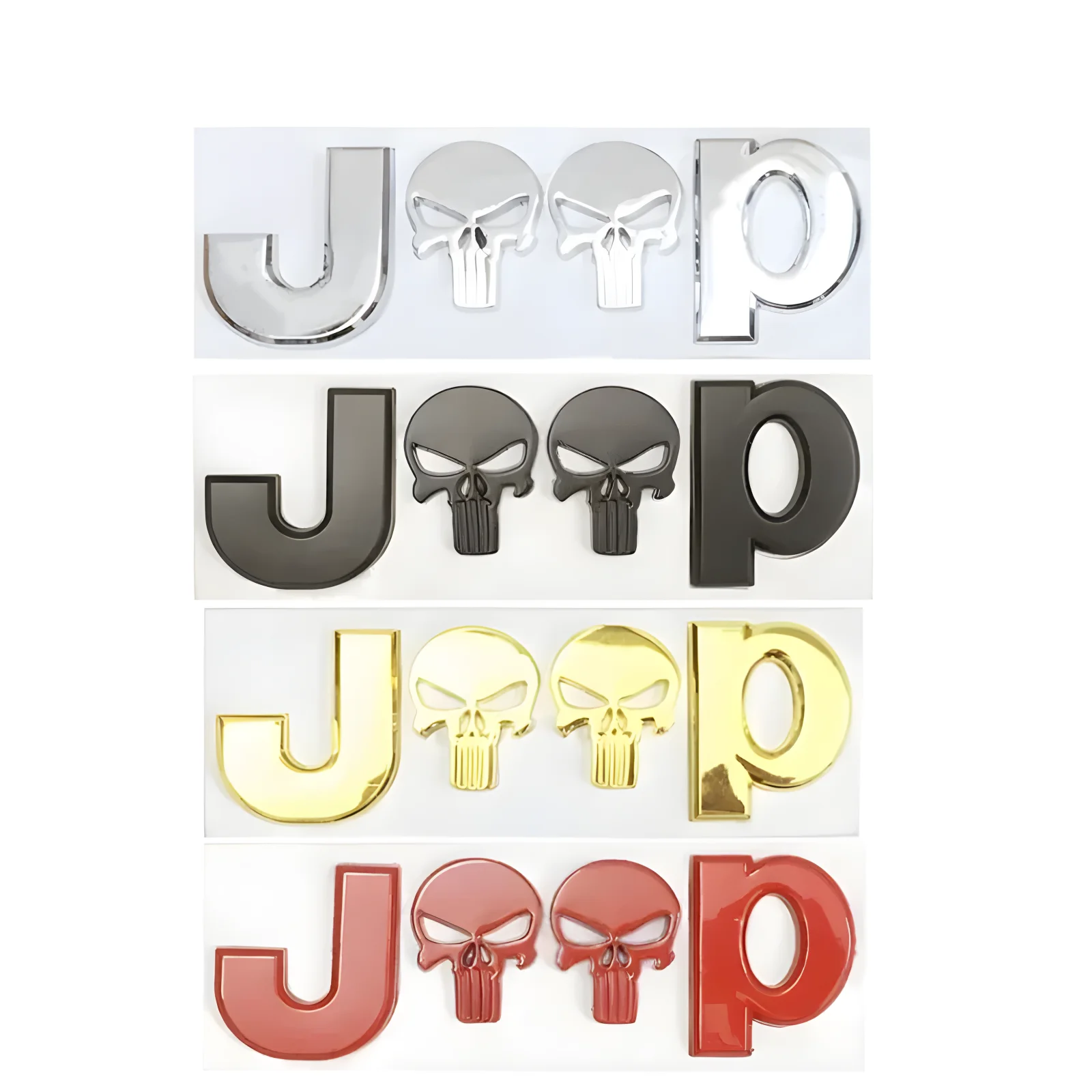 3D Metal Skull Rear Trunk Emblem Badge Sticker Decals Car Styling Accessories For Grand Cherokee Wrangler Liberty Compass
3D Metal Skull Rear Trunk Emblem Badge Sticker Decals Car Styling Accessories For Grand Cherokee Wrangler Liberty Compass