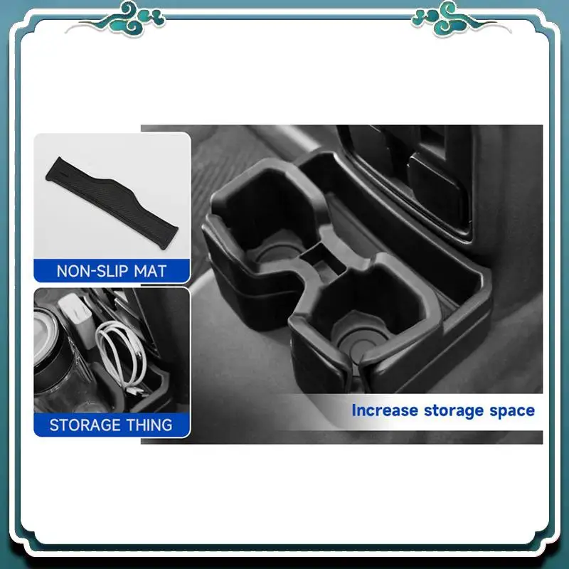 Premium Rear Dual Cup Holder Compatible For Ford Bronco Parts 2021 2022 2023, Expander Removable
Premium Rear Dual Cup Holder Compatible For Ford Bronco Parts 2021 2022 2023, Expander Removable