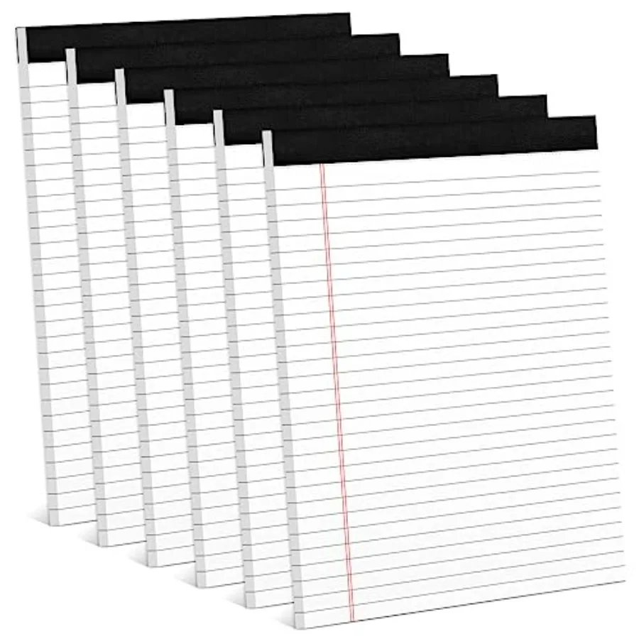 6 Pack Legal Pads for Office Supplies Paper Pads White Note Pads for Work Lined Writing Pads Notebook White Legal Pads Wide Rul
6 Pack Legal Pads for Office Supplies Paper Pads White Note Pads for Work Lined Writing Pads Notebook White Legal Pads Wide Rul