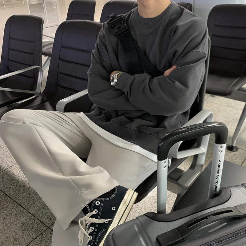 High Quality Casual Fashion Printing Trend Men's Long Sleeves Men's Sweatshirt Solid Color Loose Fit Soft Oversized Pullover W65
High Quality Casual Fashion Printing Trend Men's Long Sleeves Men's Sweatshirt Solid Color Loose Fit Soft Oversized Pullover W65