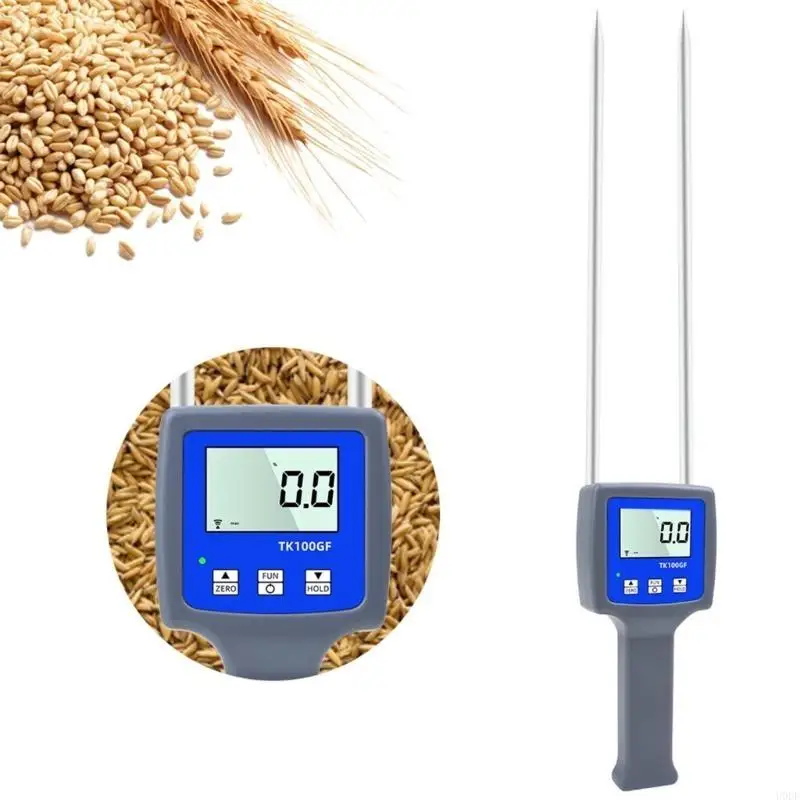 Grains Humidity Meter Digital Grains Meter Double Probe for Wheat Corn Peanut
Grains Humidity Meter Digital Grains Meter Double Probe for Wheat Corn Peanut