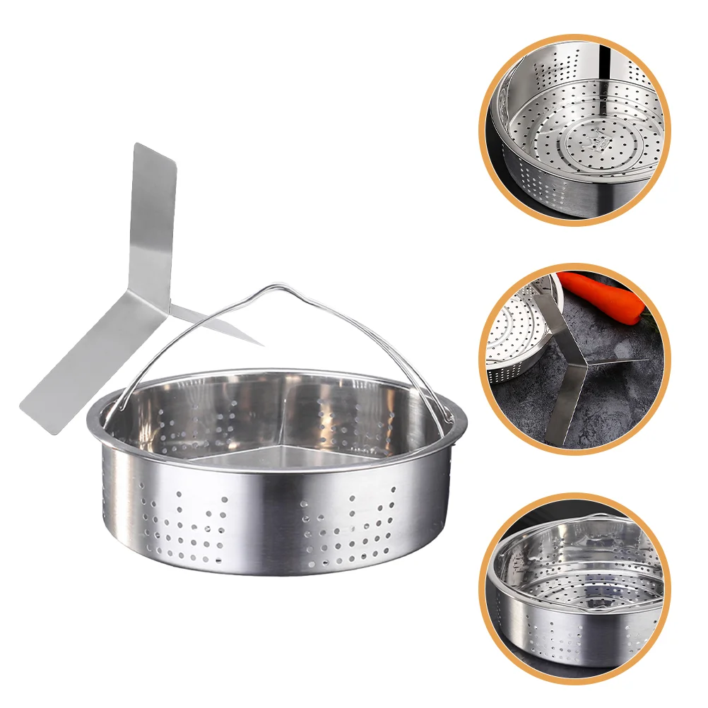 Stainless Steel Steamer Seafood Steaming Pot Cooking Fold for Vegetables Bun Dumpling
Stainless Steel Steamer Seafood Steaming Pot Cooking Fold for Vegetables Bun Dumpling
