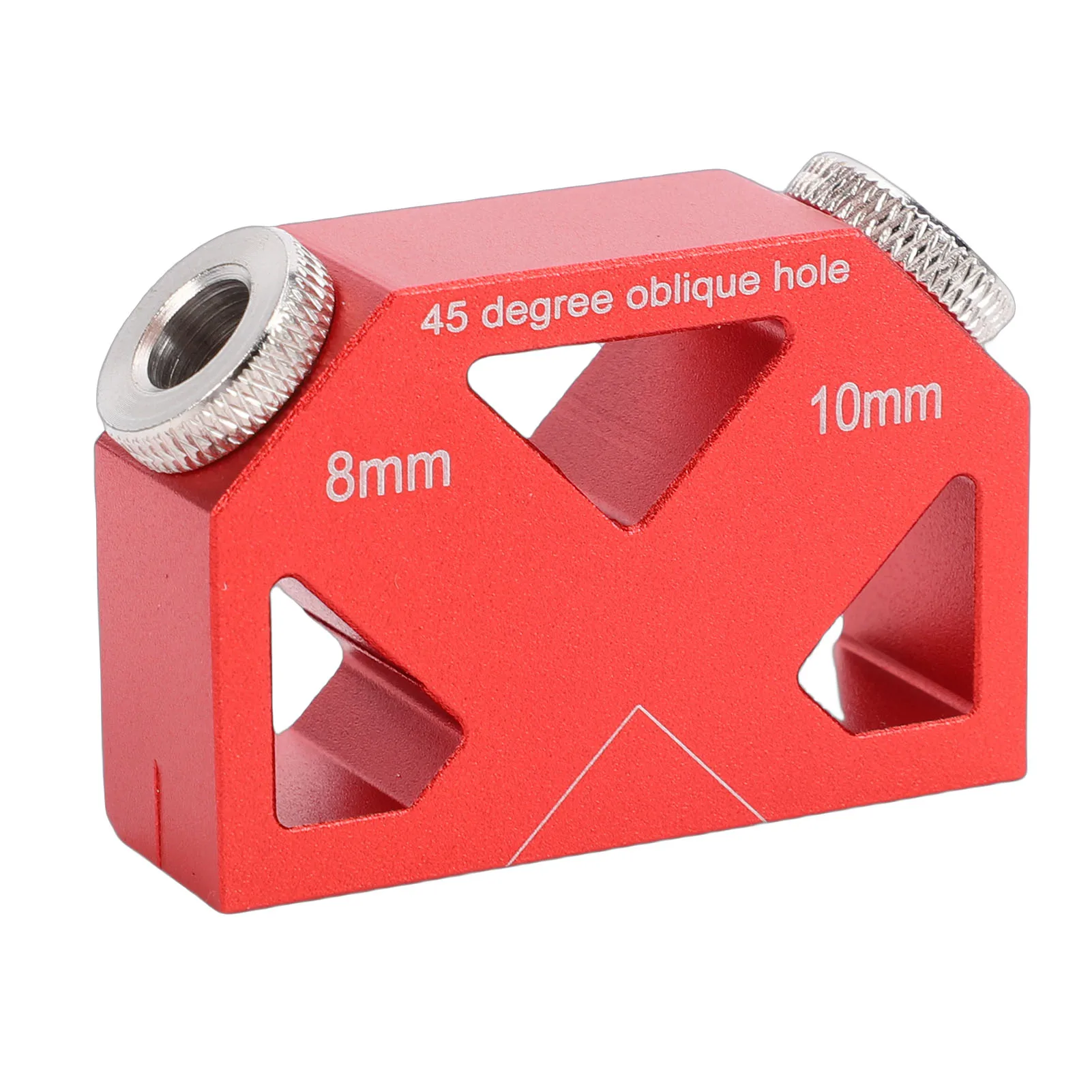 45° Drill Positioner 45 Degree Inclined Hole Locator Hole Screw Jig Positioner Dowel Drill Joiner for Woodworking
45° Drill Positioner 45 Degree Inclined Hole Locator Hole Screw Jig Positioner Dowel Drill Joiner for Woodworking