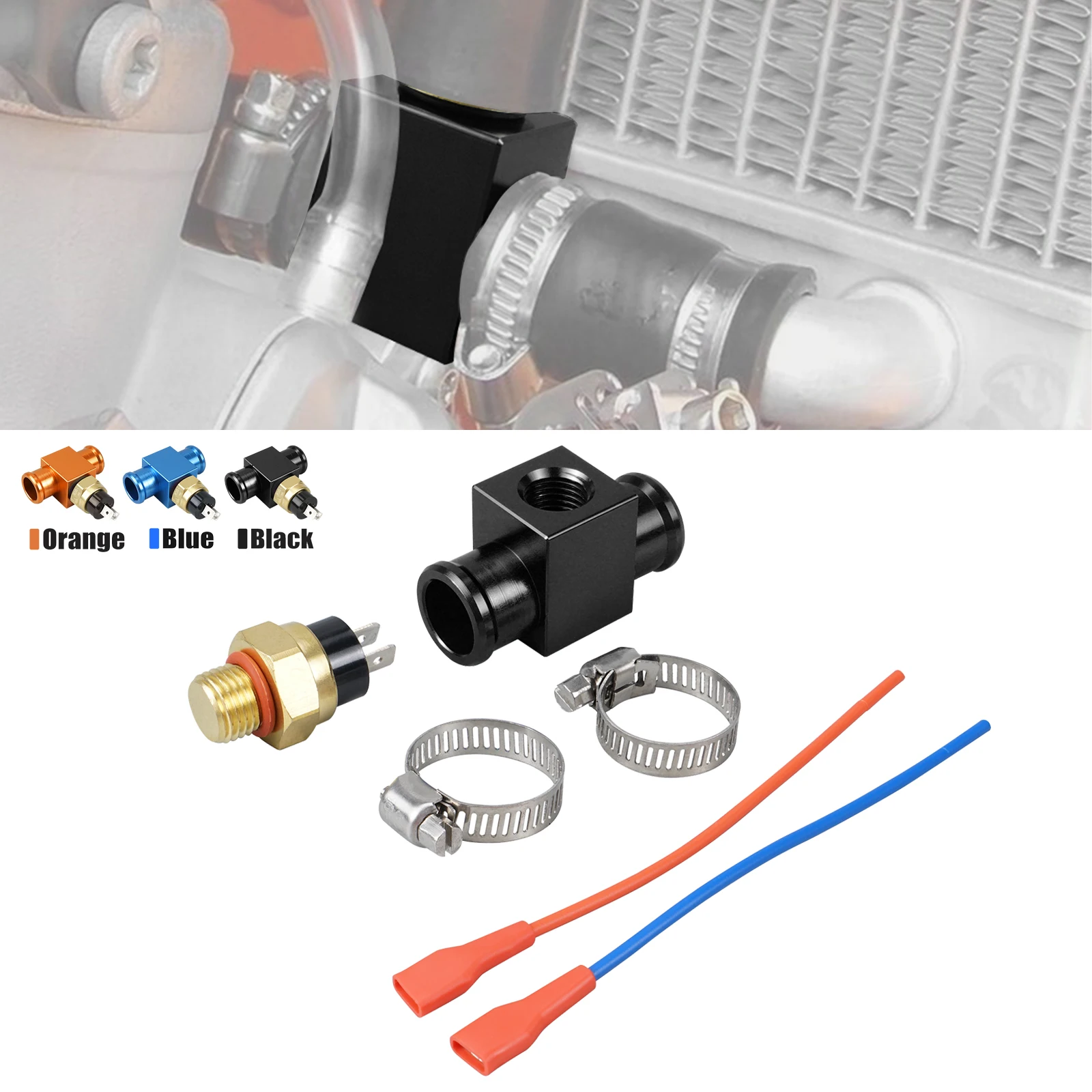 NICECNC For Honda CRF250R CRF450R CR125R CR250R XR650L XR650R M14x1.5 mm Radiator Fan Temperature Switch For GasGas EC 300 
NICECNC For Honda CRF250R CRF450R CR125R CR250R XR650L XR650R M14x1.5 mm Radiator Fan Temperature Switch For GasGas EC 300