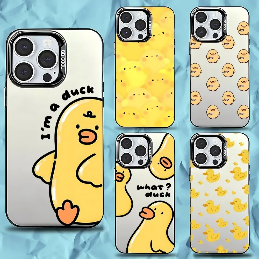 Yellow Duck Cute Phone Case For iPhone 16,15,14,13,12,11,Pro,Max,Plus,Mini,XS,SE Anti Fall Black Matte Hard Bumper
Yellow Duck Cute Phone Case For iPhone 16,15,14,13,12,11,Pro,Max,Plus,Mini,XS,SE Anti Fall Black Matte Hard Bumper