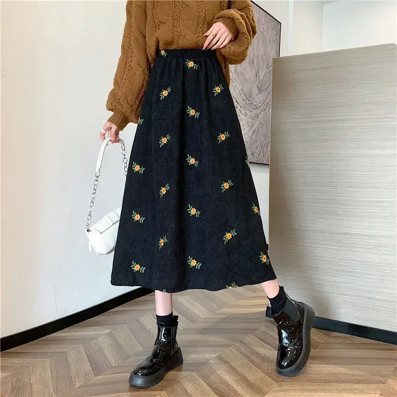 Princess Fashion Floral Skirt Woman Casual Sexy A Word Long Skirt Versatile Spring Autumn Clothes Wear Outside Girl's Gift New
Princess Fashion Floral Skirt Woman Casual Sexy A Word Long Skirt Versatile Spring Autumn Clothes Wear Outside Girl's Gift New