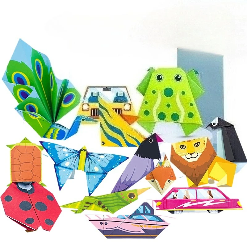 Origami Cartoon Cute Basics Introduction Improvement Challenge Toddler Tutorial Brain Development Puzzle Game Book Children Gift
Origami Cartoon Cute Basics Introduction Improvement Challenge Toddler Tutorial Brain Development Puzzle Game Book Children Gift