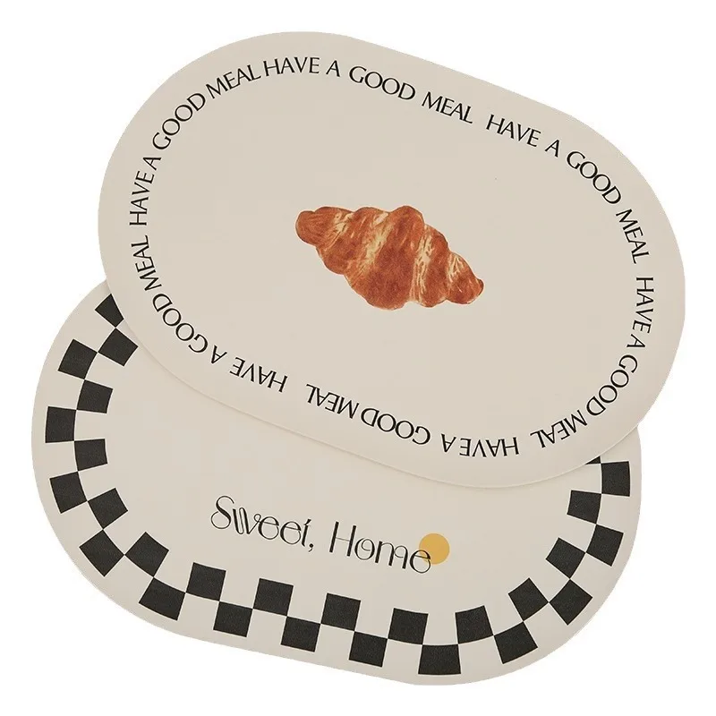 Oval Kitchen Placemats Faux Leather Table Coffee Mats Oil-Proof Waterproof Kitchen Place Mats Dining Home Kitchen Table Decor
Oval Kitchen Placemats Faux Leather Table Coffee Mats Oil-Proof Waterproof Kitchen Place Mats Dining Home Kitchen Table Decor