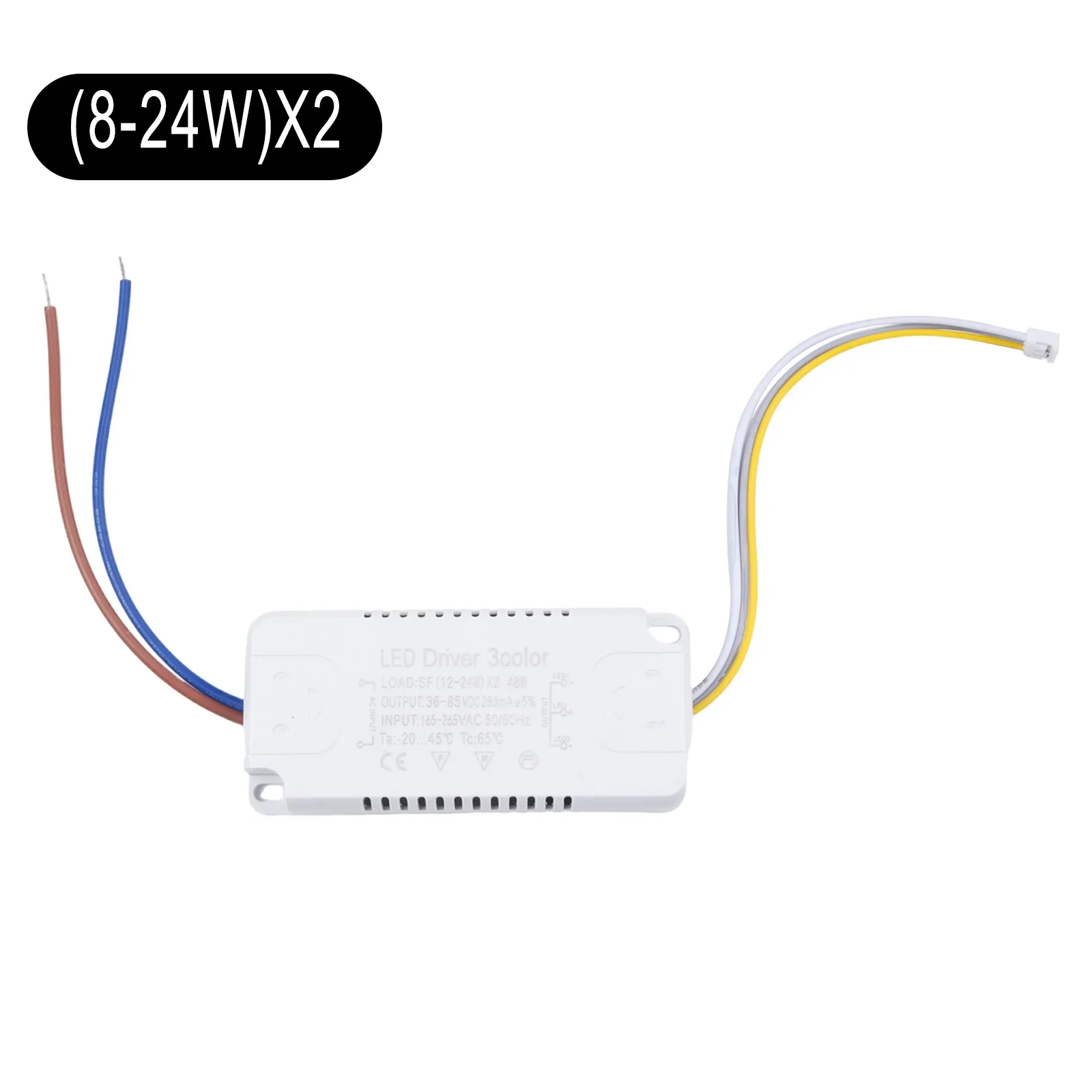 3Color LED Driver Non-Isolating Lighting Transformer 8-24W 20-40W 30-50W 40-60W 50-70W Power Supply Adapter Replace Transformer
3Color LED Driver Non-Isolating Lighting Transformer 8-24W 20-40W 30-50W 40-60W 50-70W Power Supply Adapter Replace Transformer