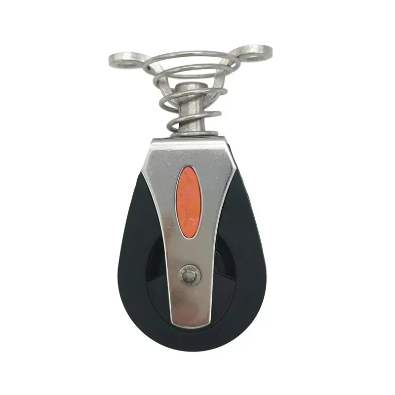 Stainless steel Nylon Pulley Block With Spring For Universal Marine Or Fitness Equipment Sailboat Boat Swivel Bearing Sheave
Stainless steel Nylon Pulley Block With Spring For Universal Marine Or Fitness Equipment Sailboat Boat Swivel Bearing Sheave