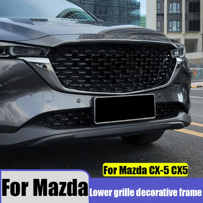 For Mazda CX-5 2022 2023 2024 2025 lower grille decorative frame modified grille decorative strip car exterior decoration parts
For Mazda CX-5 2022 2023 2024 2025 lower grille decorative frame modified grille decorative strip car exterior decoration parts