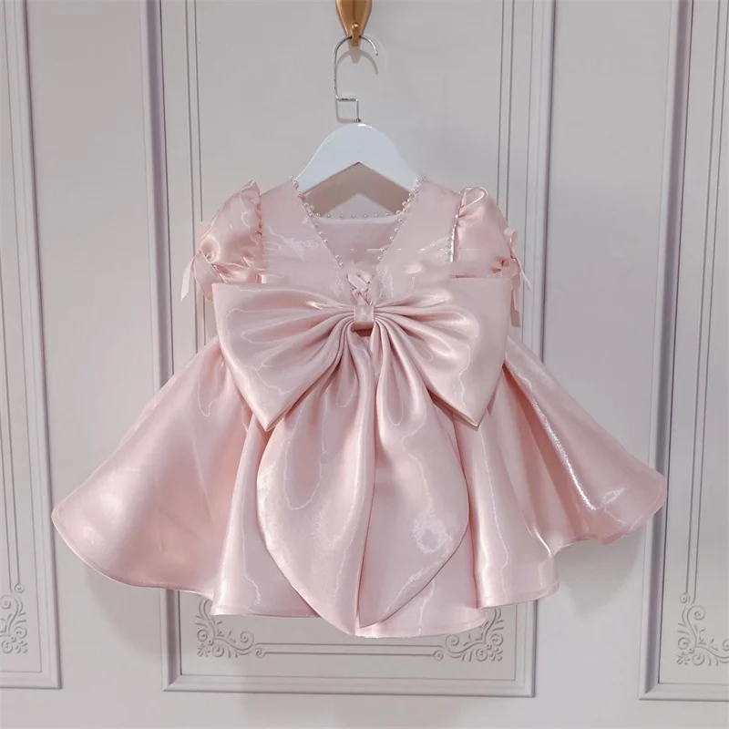 Kids Princess Bow Lace Flower Girl Dress Children First Communion Dress Ball Gown Wedding Party Dress Birthday Show
Kids Princess Bow Lace Flower Girl Dress Children First Communion Dress Ball Gown Wedding Party Dress Birthday Show