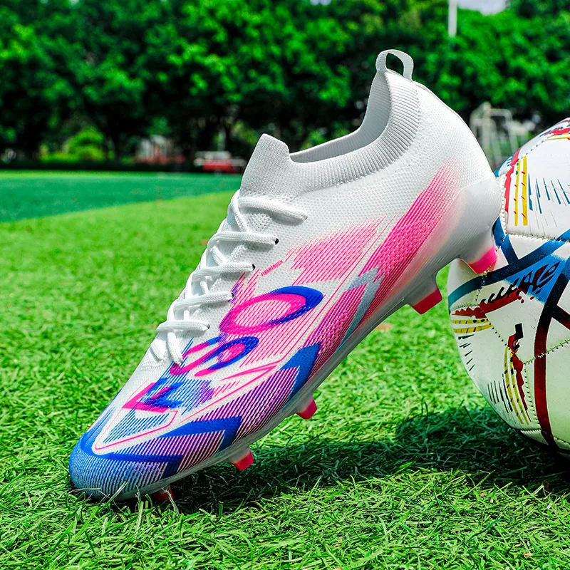 New Men Football Boots Soccer Cleats FG Non-Slip Training Shoes Soccer Shoes Long Spikes Match Ultralight Outdoor Drop Shipping
New Men Football Boots Soccer Cleats FG Non-Slip Training Shoes Soccer Shoes Long Spikes Match Ultralight Outdoor Drop Shipping